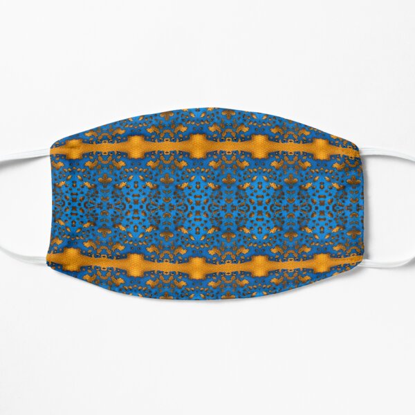 Golden Blue Mask