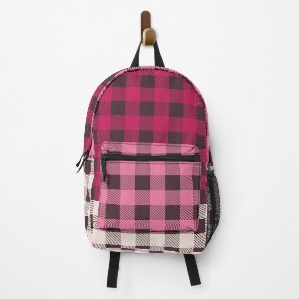 Item preview, PATCHWORK BUFFALO CHECK IN PINK designed and sold by STUDIOFLOW.
