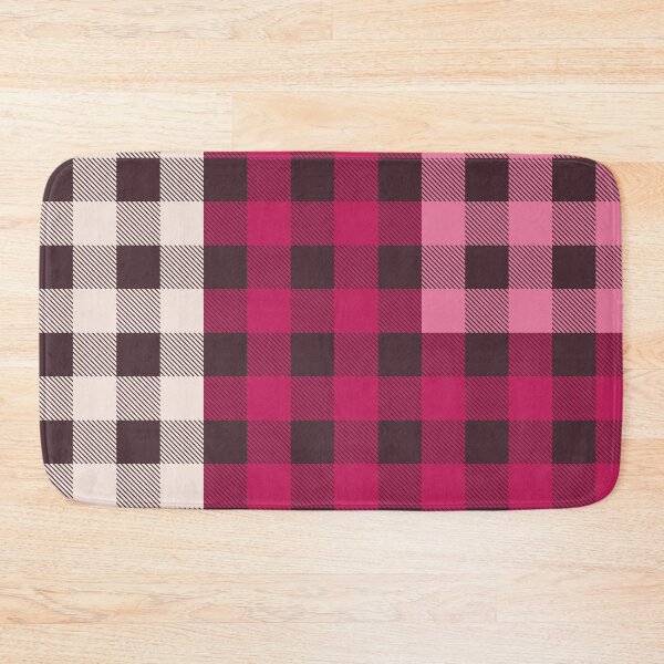 Item preview, PATCHWORK BUFFALO CHECK IN PINK designed and sold by STUDIOFLOW.