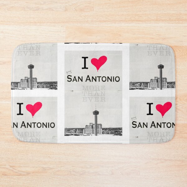 Item preview, LOVE San Antonio Texas Pop Art Urban Vintage MORE Than Ever Crown Homeland Wanderlust designed and sold by ExquisiteShots.