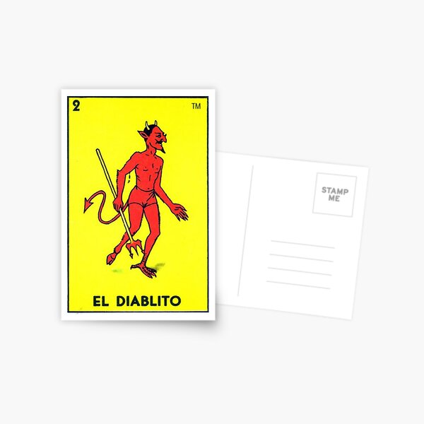 El diablito Postkarte