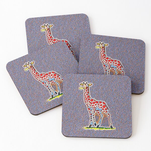 Item preview, Funny spotty giraffe designed and sold by helenkaiy.