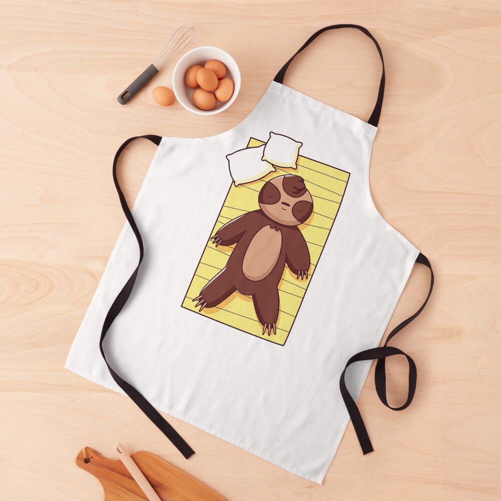 SLOTH SLEEPING Apron