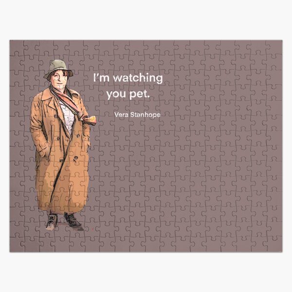 Item preview, DCI Vera Stanhope: I'm watching you pet.   designed and sold by Luxetluminos.