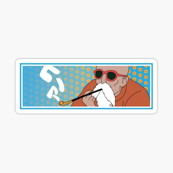 Master Roshi Slap Sticker