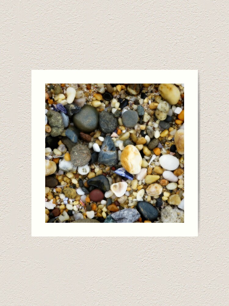 Alternate view of Wet pebbly beach Art Print