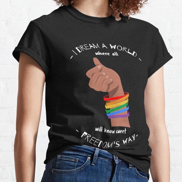 I Dream A World - Langston Hughes Classic T-Shirt