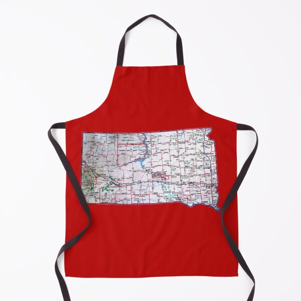 Item preview, South Dakota Roadmap designed and sold by Havocgirl.