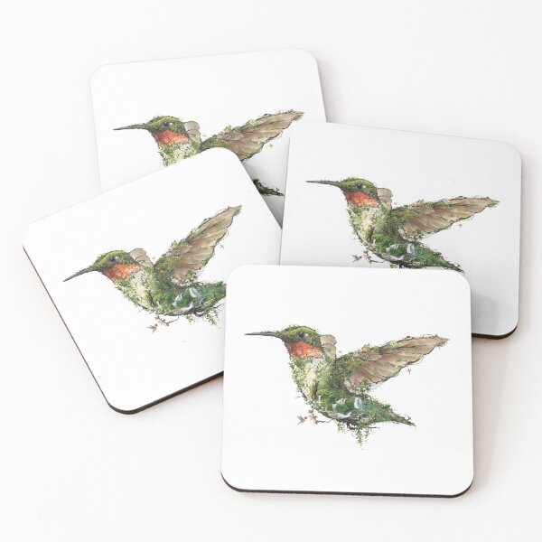 Item preview, Ruby Throated Hummingbird  designed and sold by barrettbiggers.