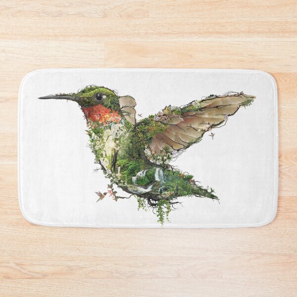 Item preview, Ruby Throated Hummingbird  designed and sold by barrettbiggers.
