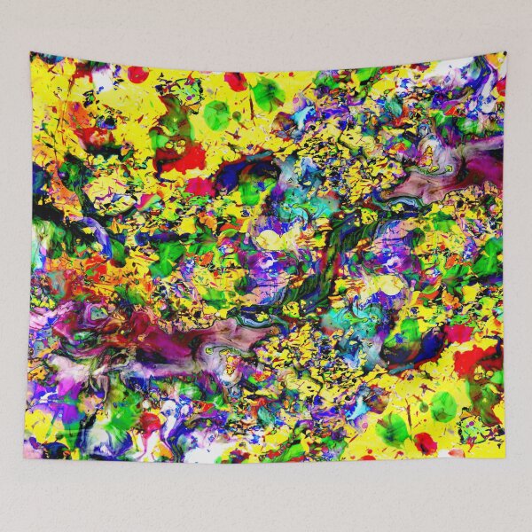 Item preview, Explosion Water Paint Abstract Art designed and sold by MoonsmileProd.