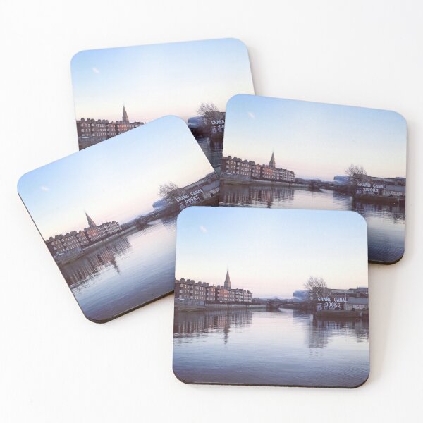 Item preview, Sunset at Grand Canal Docks, Dublin, Ireland designed and sold by pshelley.