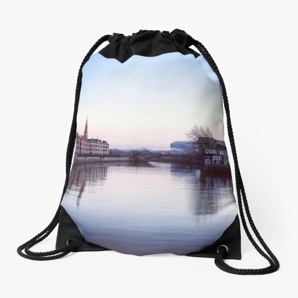Item preview, Sunset at Grand Canal Docks, Dublin, Ireland designed and sold by pshelley.