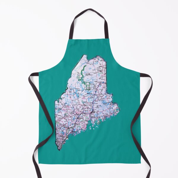 Item preview, Maine Roadmap designed and sold by Havocgirl.