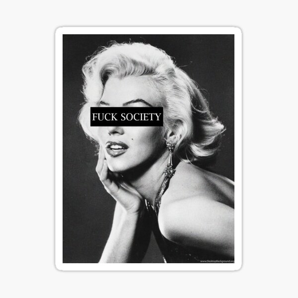 Affiche de Marilyn Monroe Sticker