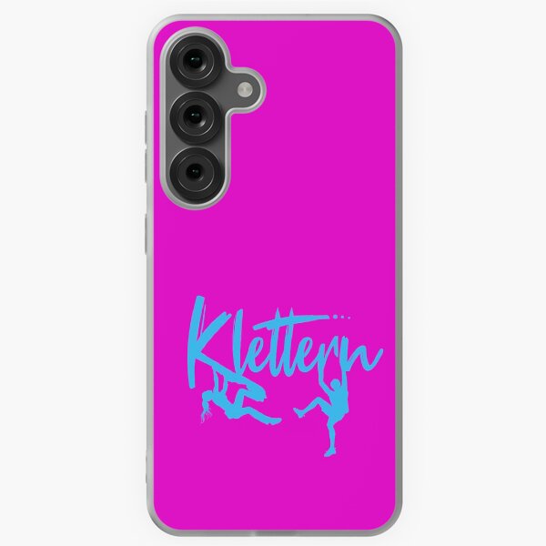 Item preview, Climbing lettering in turquoise and pink with female climbers - climbing gift designed and sold by MadandMean.