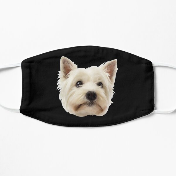 Westie Face Mask