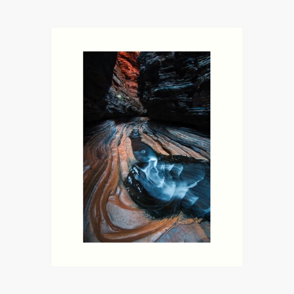 Hancock Gorge Art Print