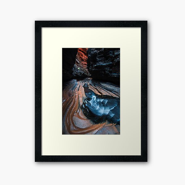 Hancock Gorge Framed Art Print