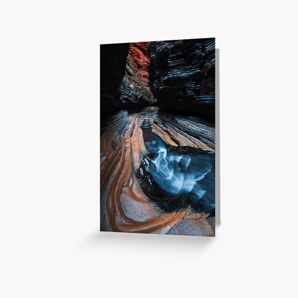 Hancock Gorge Greeting Card