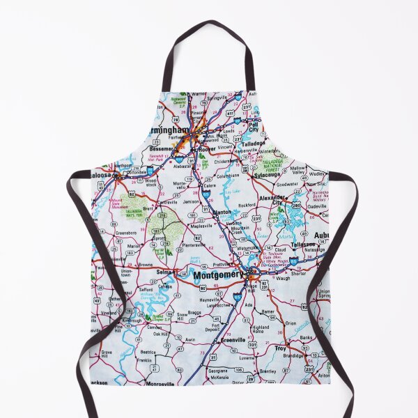 Item preview, Alabama Roadmap designed and sold by Havocgirl.