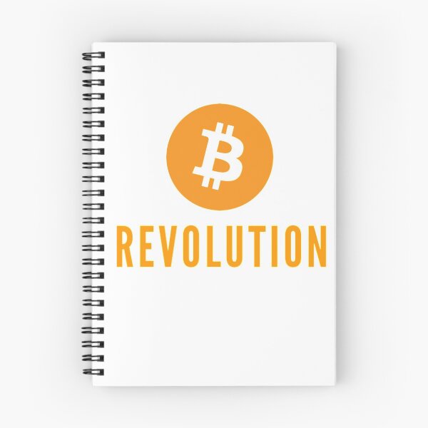 Item preview, Bitcoin revolution logo big designed and sold by Bouzdesigns.