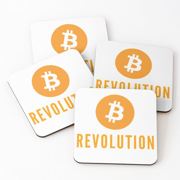 Item preview, Bitcoin revolution logo big designed and sold by Bouzdesigns.