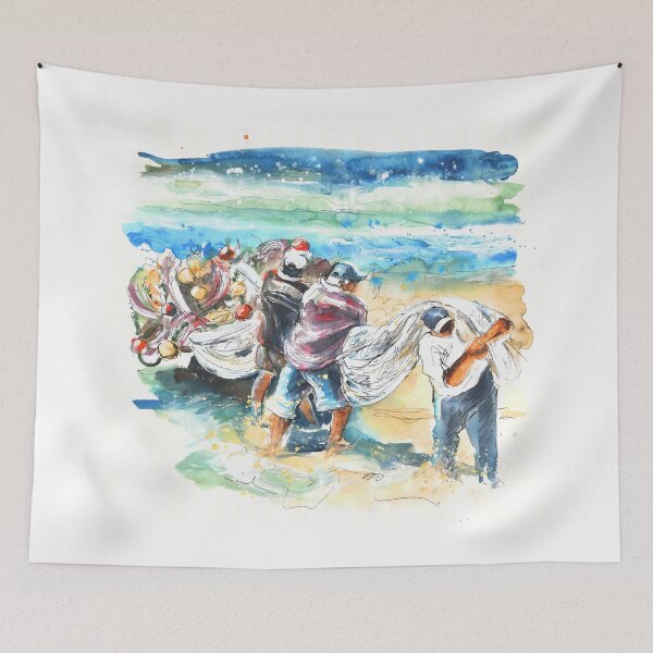Item preview, Portugal - Fishermen in Praia de Mira 06 designed and sold by Goodaboom.