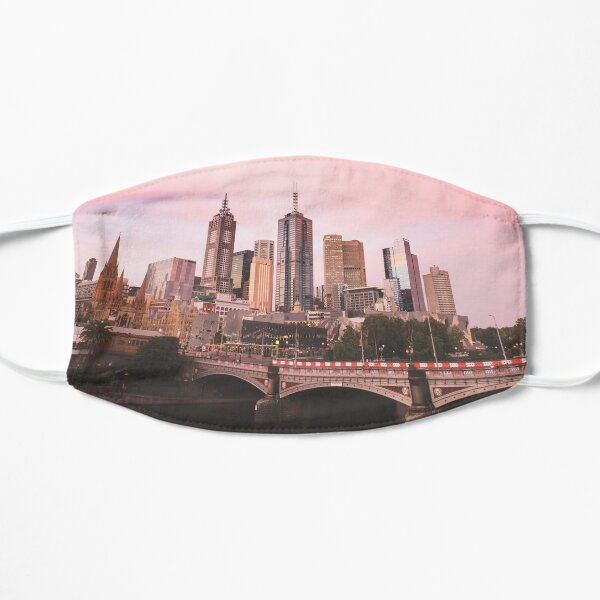 Cotton Candy Skies Flat Mask