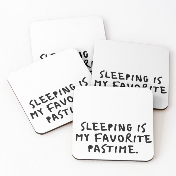 Item preview, Sleeping is My Favorite Pastime. designed and sold by Douj.