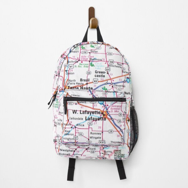 Item preview, Indiana Roadmap designed and sold by Havocgirl.