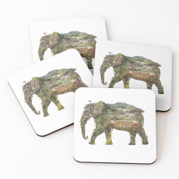 Item preview, African Elephant designed and sold by barrettbiggers.