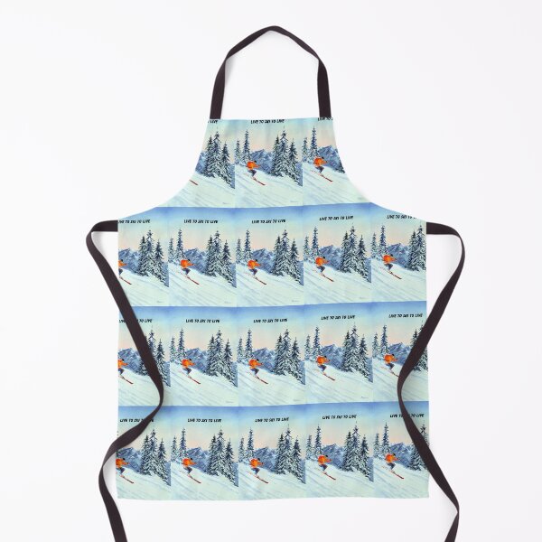 Item preview, LIVE TO SKI TO LIVE designed and sold by William Holkham.