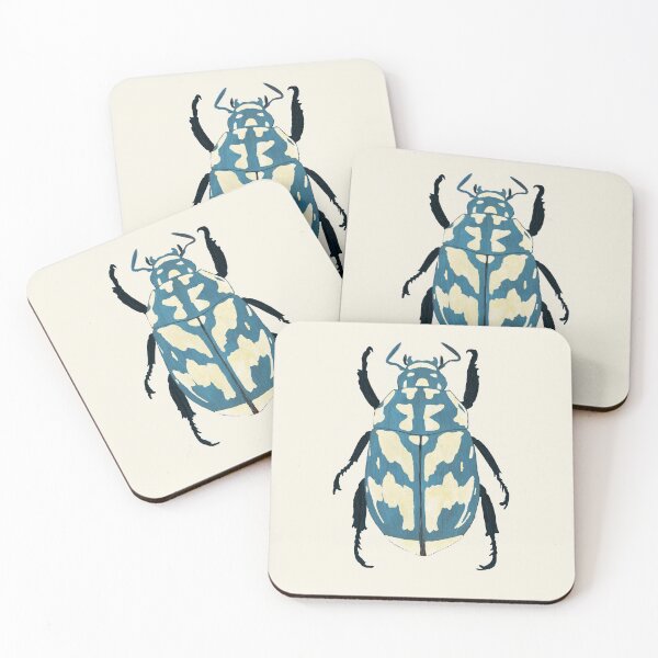 Item preview, Blue beetle insect designed and sold by Elbuenlimon.