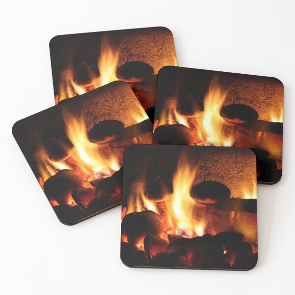 Item preview, Charcoal Burning in a Barbeque Pit designed and sold by MoonsmileProd.