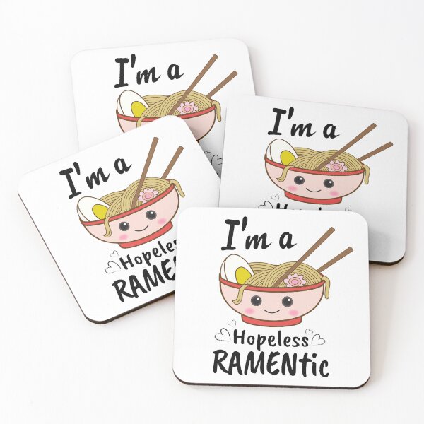 Item preview, Hopeless Ramentic Cute Kawaii Ramen | Ramen Noodle Japanese Food Lover Gift designed and sold by RimbuCreative.