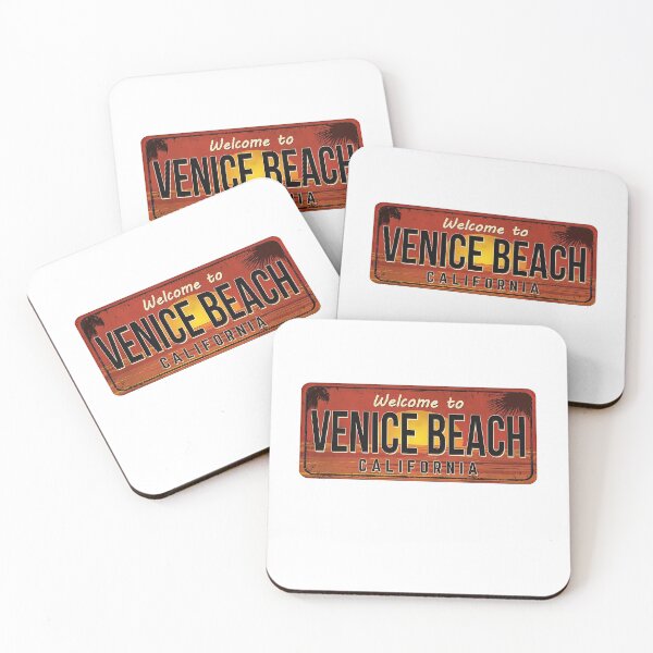 Item preview, Welcome To Venice Beach Rustic Vintage Sign Board designed and sold by ozumdesigns.
