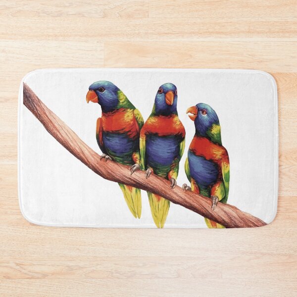 Item preview, Pretty Polly Parrots designed and sold by Designs By Creation.