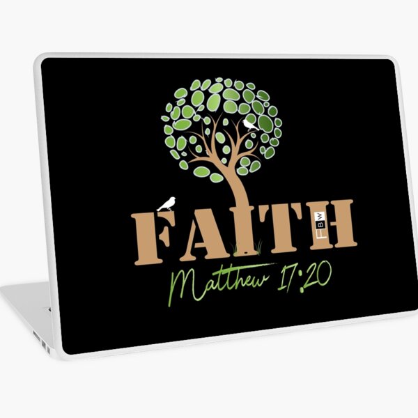 Faith of a Mustard Seed Laptop Skin