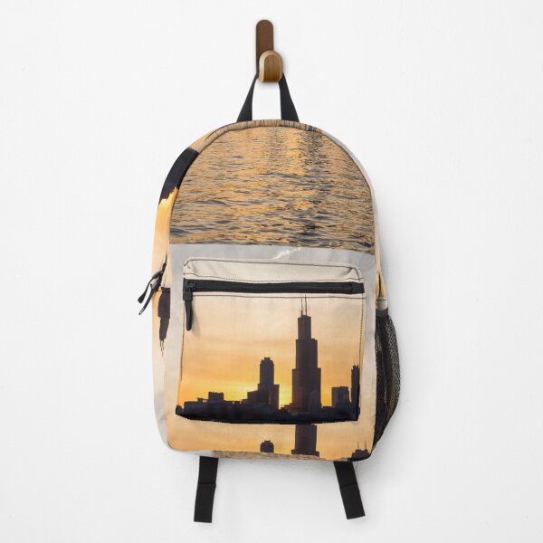 Item preview, Willis Tower Sunset Silhouette designed and sold by mljdwhite.
