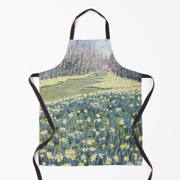 Item preview, Yellow Daffodils in Nowton Park Painting designed and sold by Tom Crittenden.