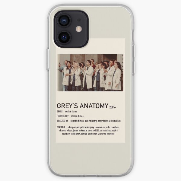 Greys Anatomy iPhone cases & covers Redbubble