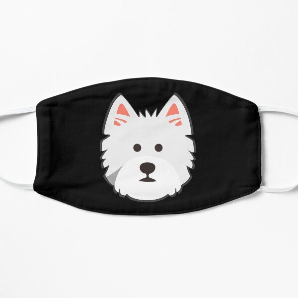 Westie Face Mask