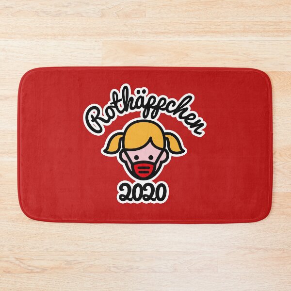 Item preview, Rotkäppchen 2020 lustige Corona Mundmaske Kinder designed and sold by LaundryFactory.