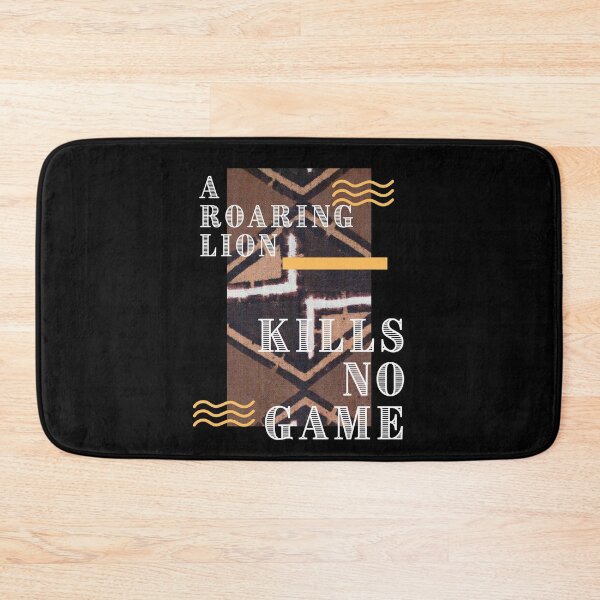 Item preview, A Roaring Lion Kills No Game designed and sold by retro87tee.