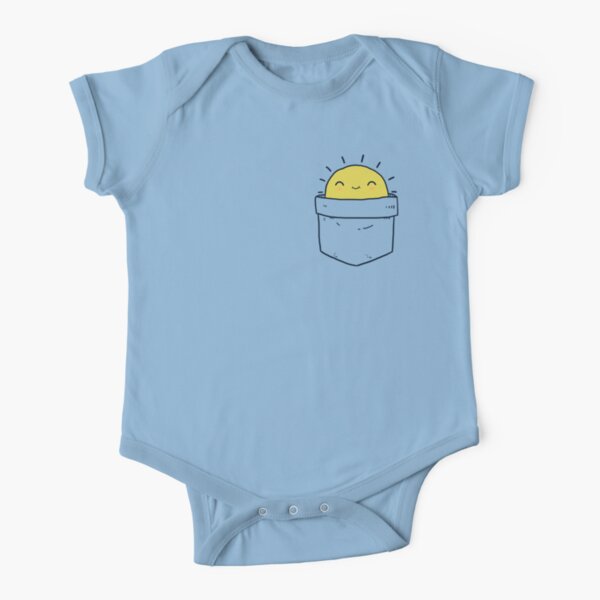 My Pocket Sun Short Sleeve Baby One-Piece