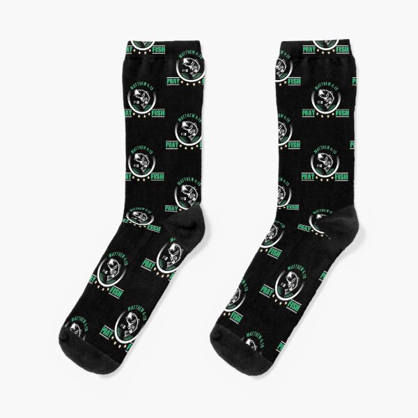 Pray Fish Socks