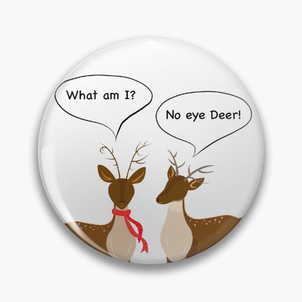 Item preview, Merry Christmas Funny Deer Dad Joke designed and sold by The-Tipsy-Gypsy.