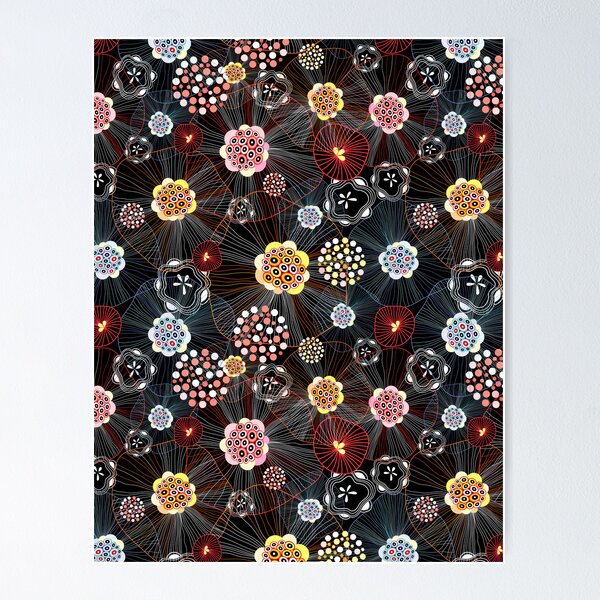 abstract pattern Poster