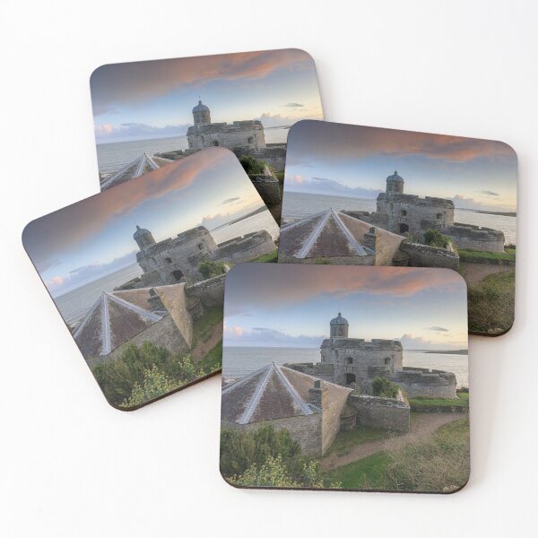 Item preview, Sunset over St Mawes Castle designed and sold by bitm2007.